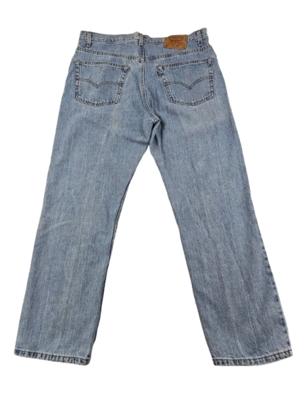 VINTAGE Made In USA Levis 505 Regular Fit Straight Leg Mens 40x30 Jeans 90s‎ Y2K